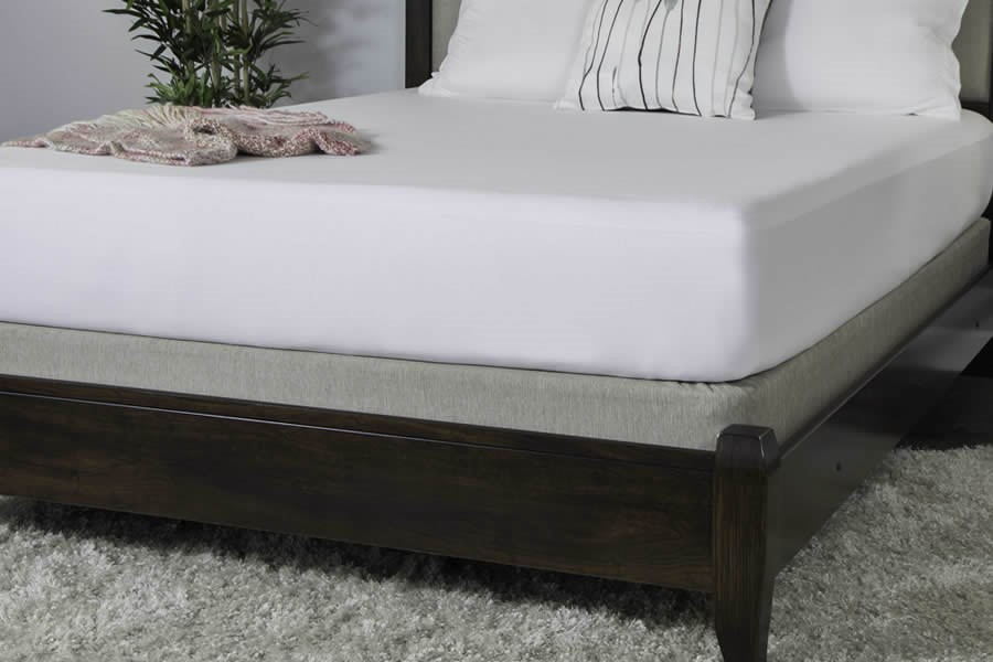 slumbershield majestic tencel fiber mattress protector