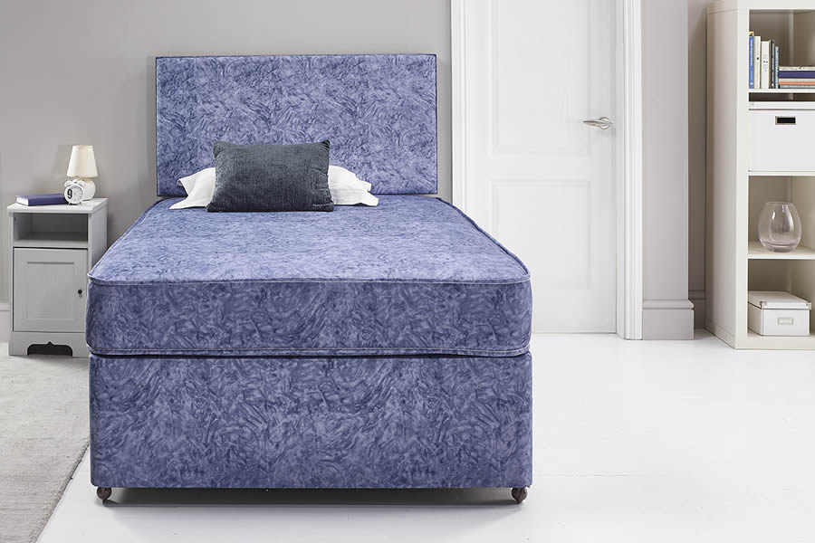 single divan bed with waterproof mattress