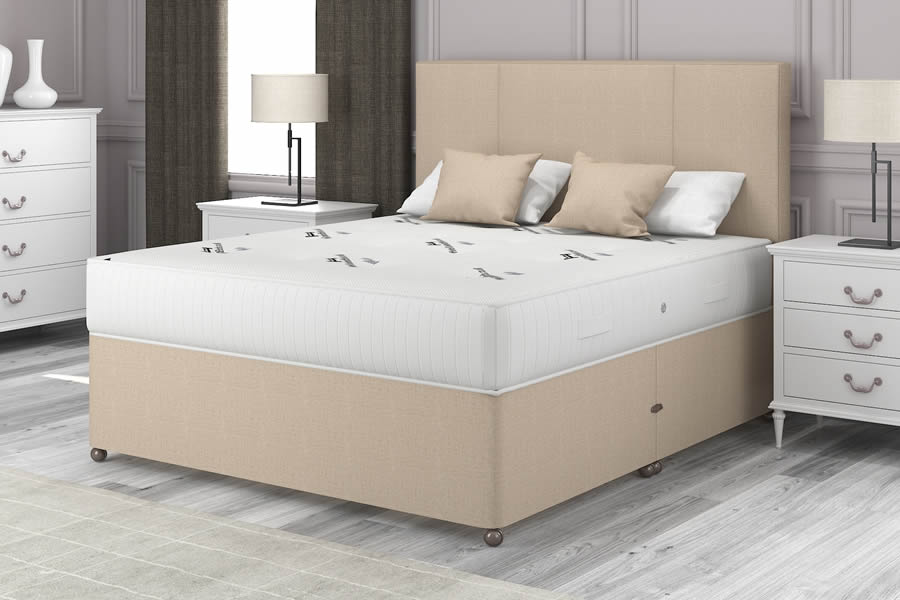 View Stone Cream Firm Contract Crib 5 Divan Bed 30 Standard Single Warwick information