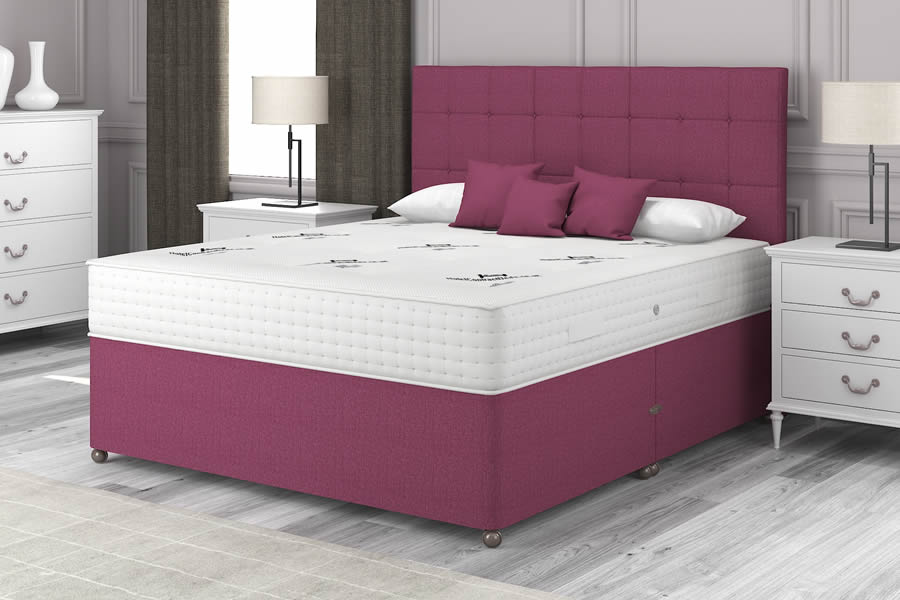 View Linosa Pink 2000 Firm Pocket Spring Contract Bed 60 Super Kingsize Aristocrat information