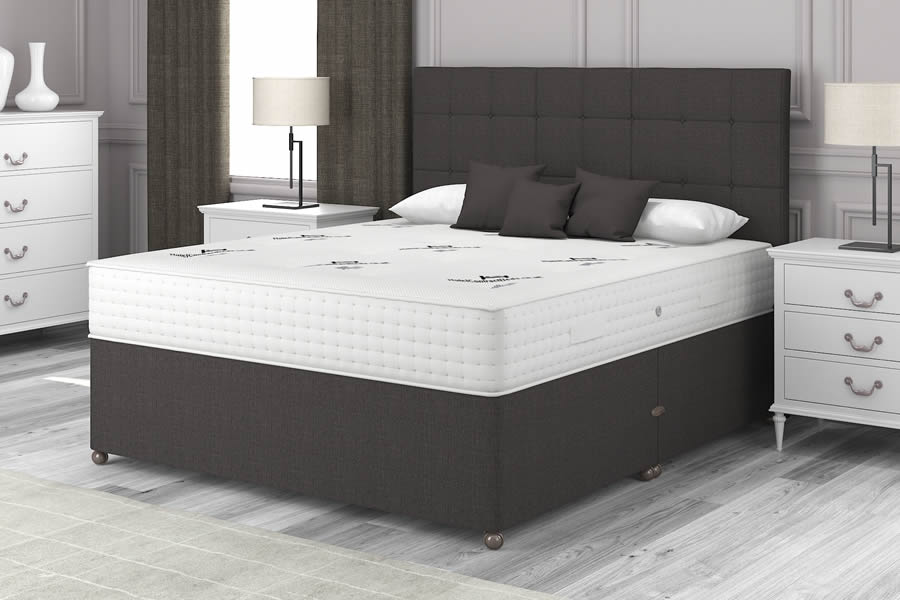 View Truffle Brown 2000 Firm Pocket Spring Contract Bed 50 Kingsize Aristocrat information