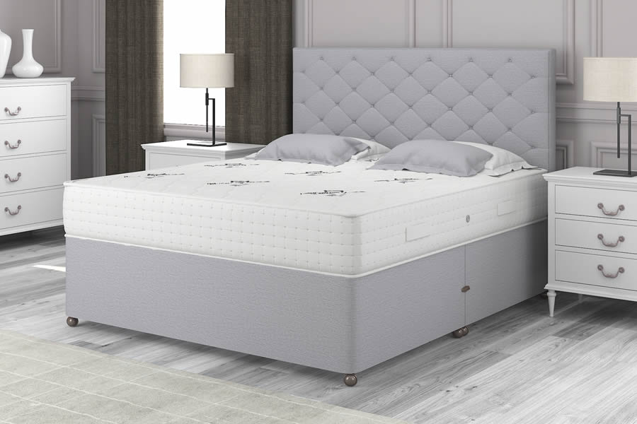 View Grey 2000 Pocket Spring Contract Bed 26 Small Single Empress information