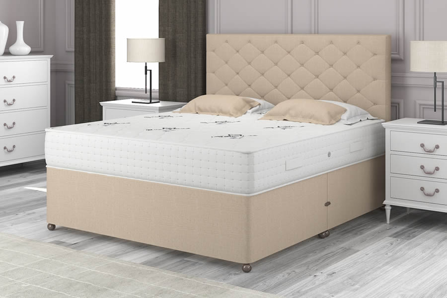 View Stone Cream 2000 Pocket Spring Contract Bed 60 Super King Size Empress information
