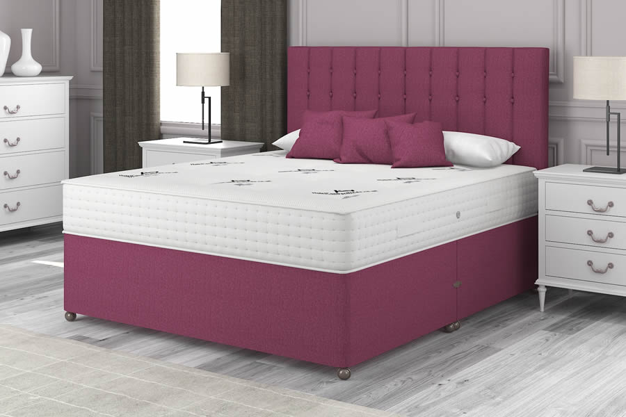 View Linosa Pink 1200 Pocket Spring Contract Bed 50 Kingsize Panache 1200 information