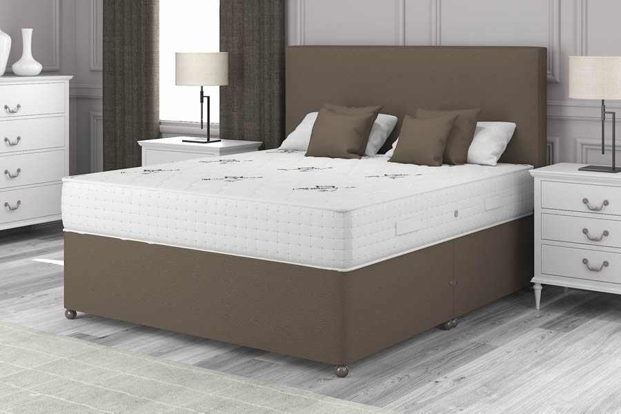 View Mocha Brown 3000 Pocket Spring Contract Bed 60 Superking Posture 3000 information