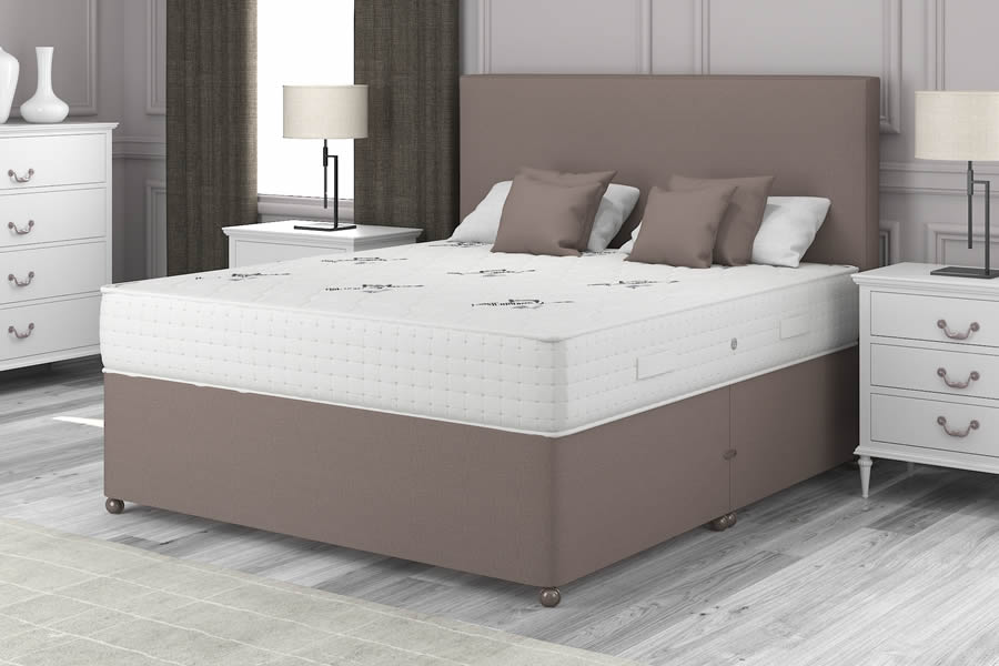 View Slate Brown 3000 Pocket Spring Contract Bed 50 Kingsize Posture 3000 information