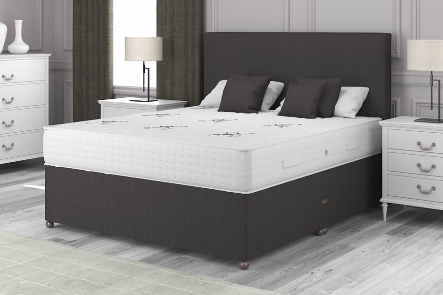 View Truffle Brown 1000 Pocket Spring Contract Bed 26 Small Single Senator 1000 information