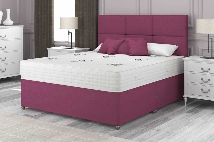 View Linosa Pink Firm Contract Bed 50 Kingsize Ortho Comfort information