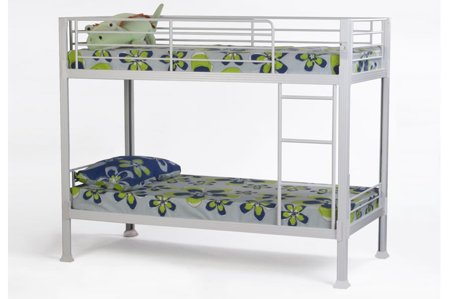 View Single 30 Metal Boltless Bunk Bed 3 Colour Finishes Thore NBB Bunk Bed information