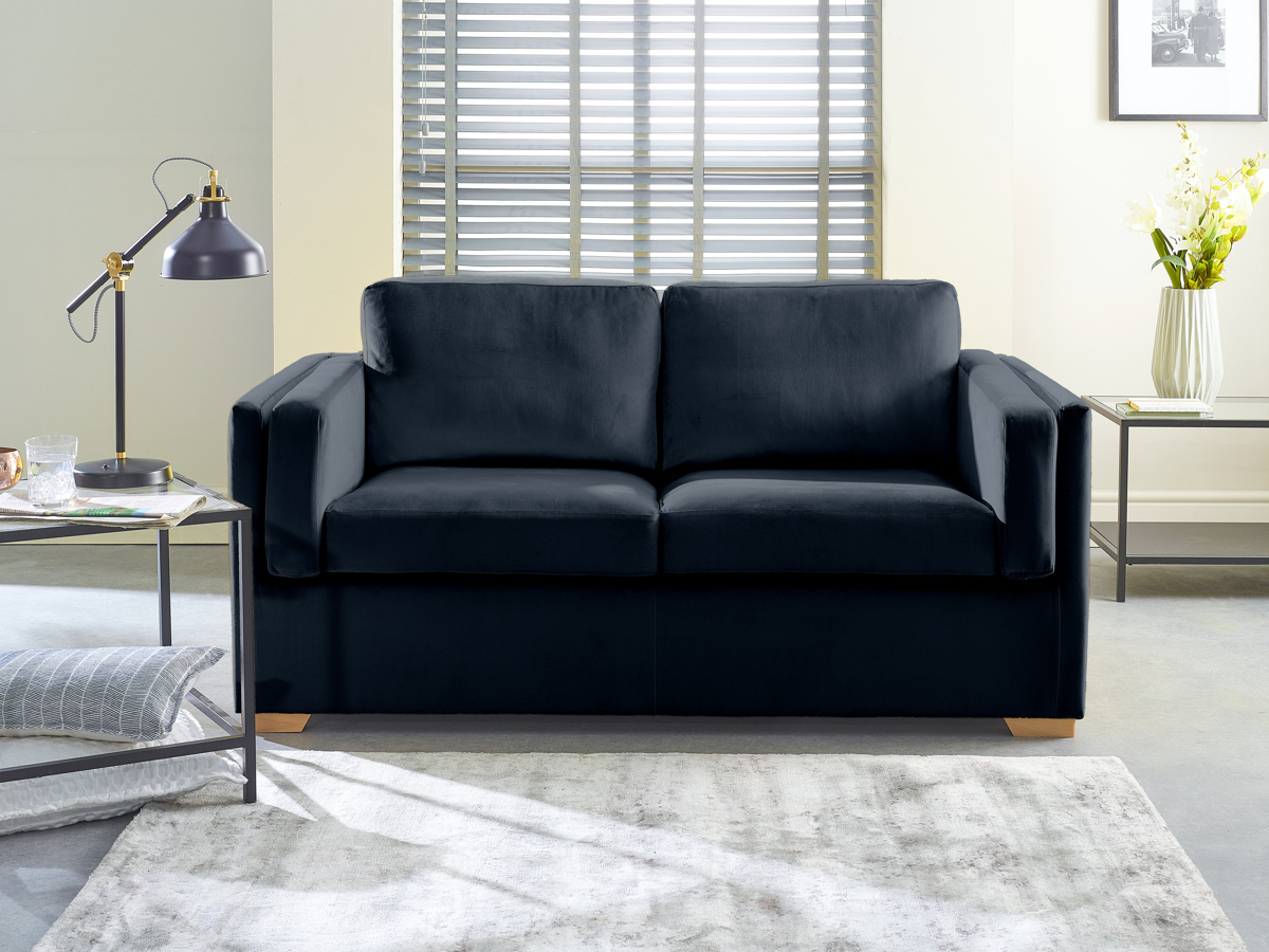 View Midnight Fabric 3 Seater Contract Sofabed Houston information