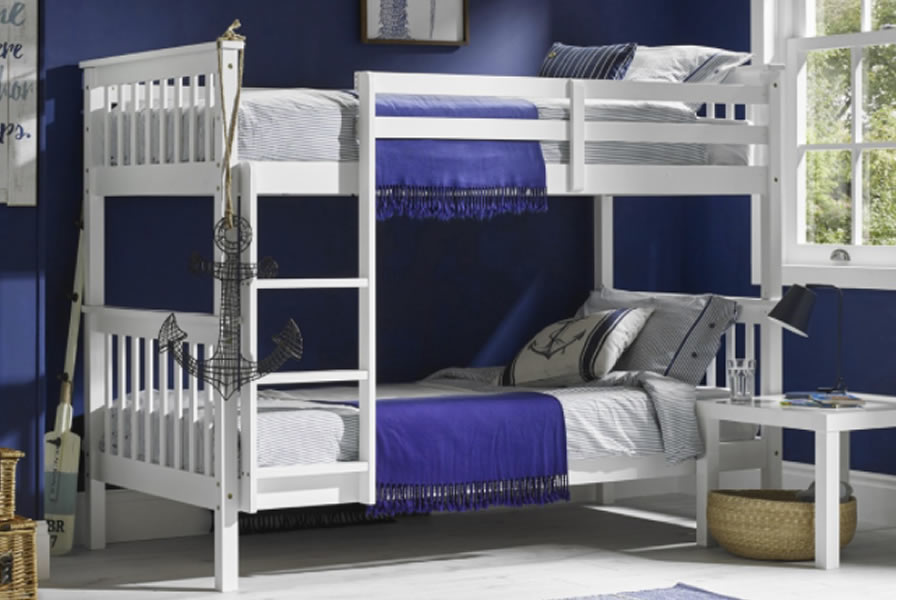 View Wooden Bunk Bed Splits Into 2 Single Beds 2 x 30 Single Beds Lomand Leo information