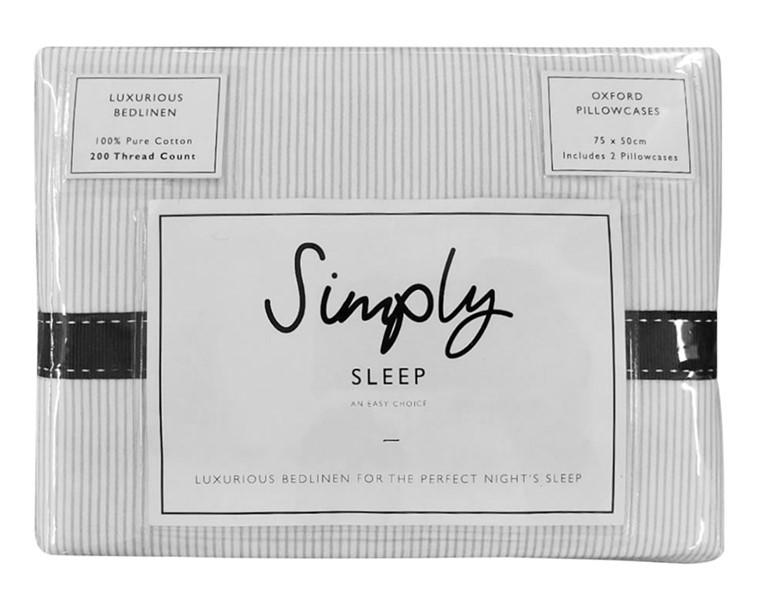 Stripe Oxford Pillowcase